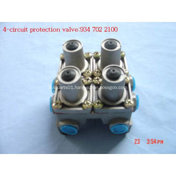 Four circuit protection valves 934 702 2100